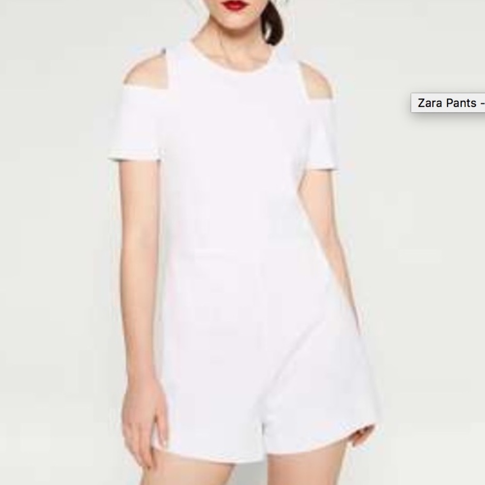 Zara beige romper